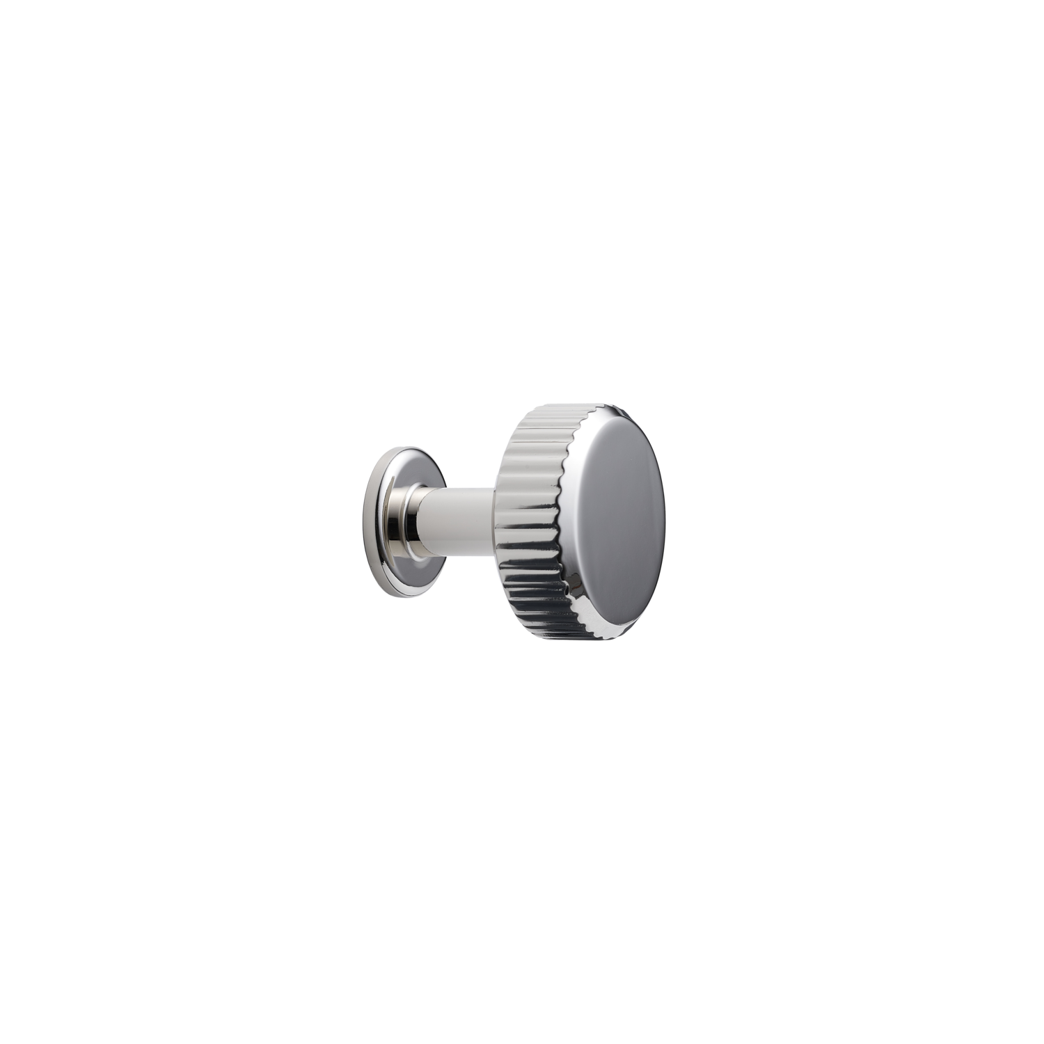 Knop villa round ø30x20 zamak nikkel
